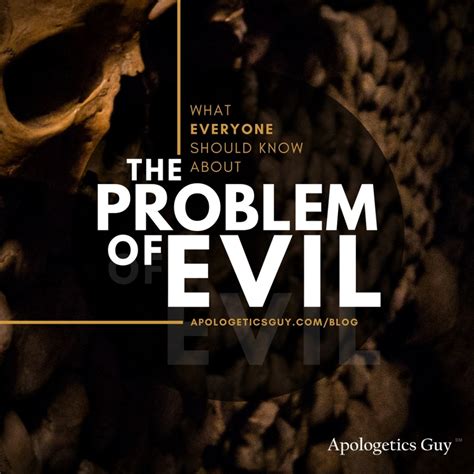 what is the problem of evil