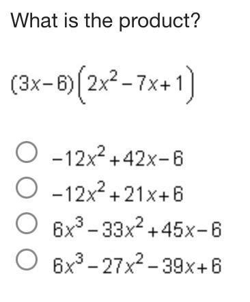 what is the product 3x-6 2x 2-7x+1