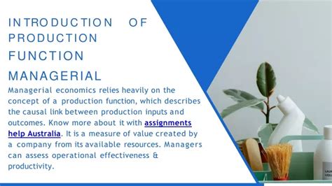 what is the production function explain its managerial applications