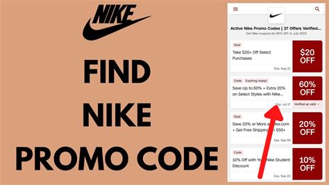 What Is The Promo Code For Nike.com