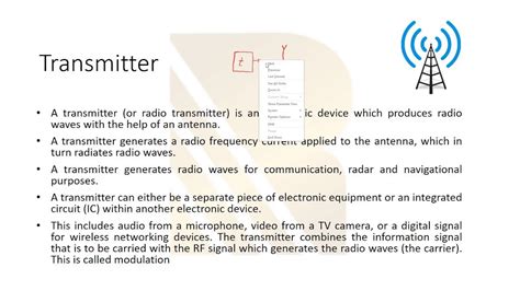What Is The Purpose Of A Transmitter