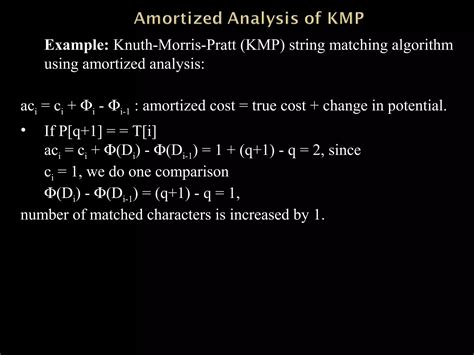 what is the purpose of amortized analysis in algorithm design