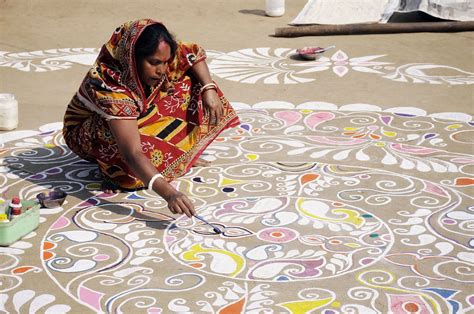What Is The Purpose Of Creating Rangoli Art