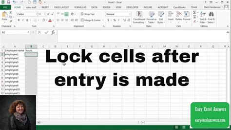 What Is The Purpose Of Locking Cells In Excel
