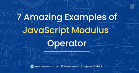 what is the purpose of modulus operator in javascript