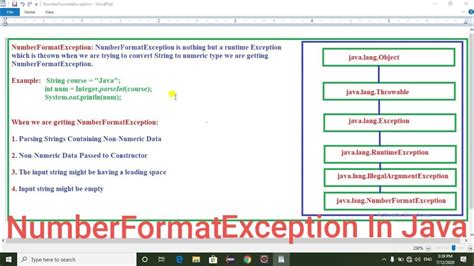 what is the purpose of numberformatexception in java