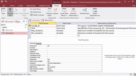 what is the purpose of primary key in a microsoft access database