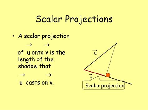 What Is The Purpose Of Scalar Projection