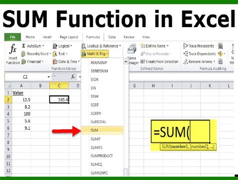 what is the purpose of sum if function in excel