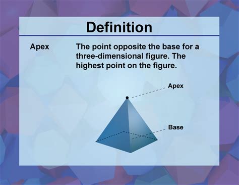 what is the purpose of the apex