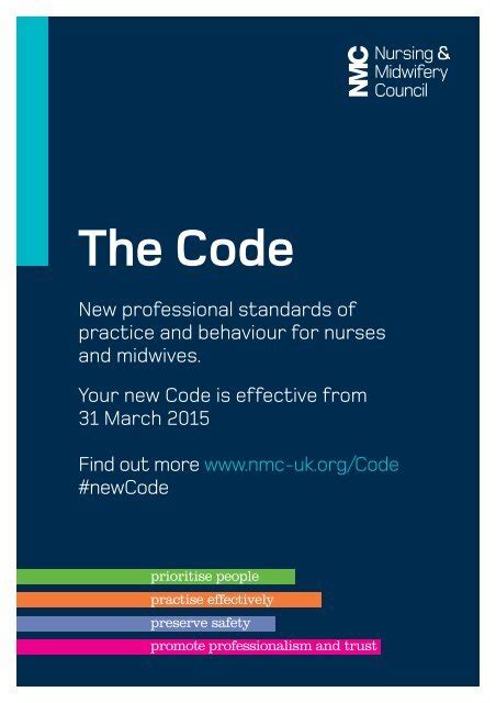 what is the purpose of the nmc code