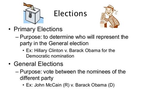 what is the purpose of the primary elections