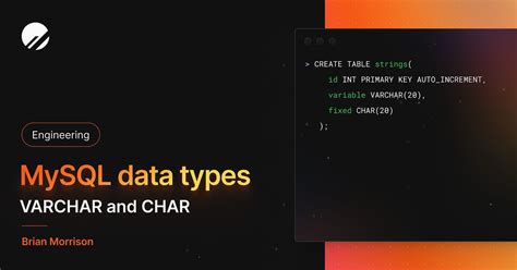 what is the purpose of the varchar data type in mysql
