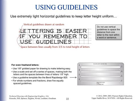 What Is The Purpose Of Using Vertical Guidelines When Lettering