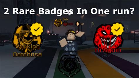 what is the rarest badge to get in roblox