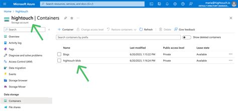 What Is The Resource Type In Azure To Create A Storage Container