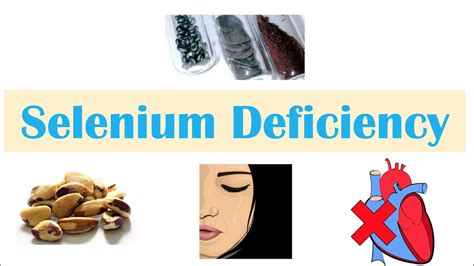 what is the result of selenium deficiency