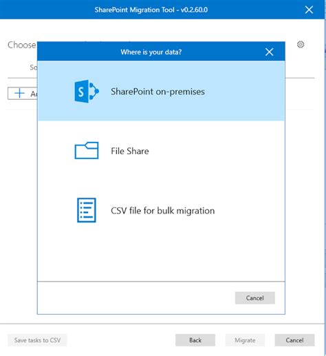 what is the sharepoint migration tool