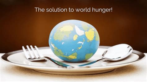 what is the solution to starvation