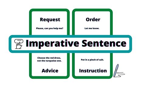 what is the structure of imperative sentence with examples