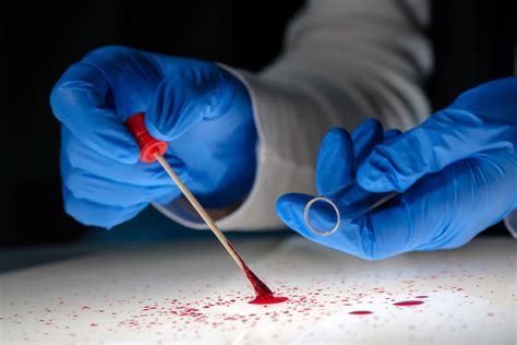 what is the study of blood called in forensics