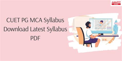 what is the syllabus of cuet pg mca