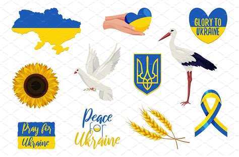 what is the symbol on the ukrainian flag