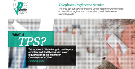 what is the telephone preference service tps