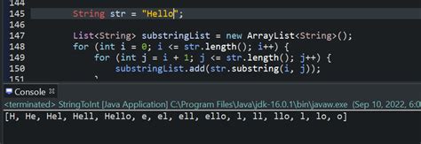 what is the time complexity of substring in java