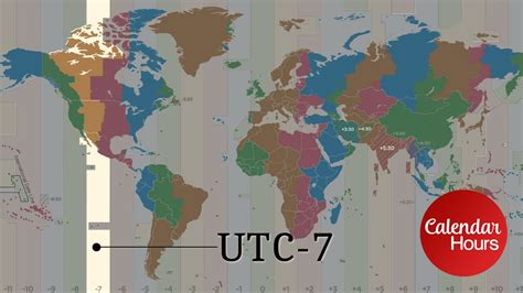 what is the time in utc-7