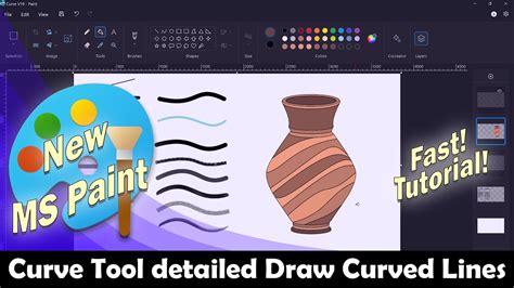 What Is The Use Of Curve Tool In Paint