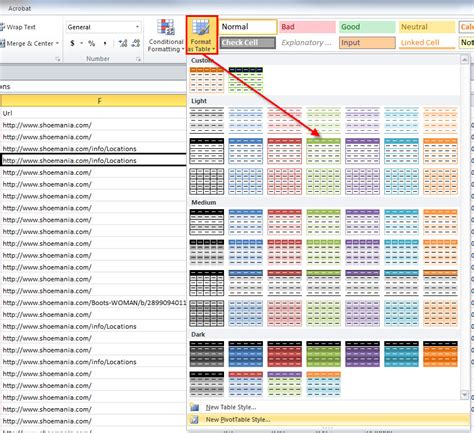 What Is The Use Of Format As Table In Excel