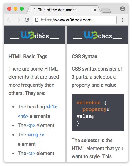 What Is The Use Of Frame Tag In Html