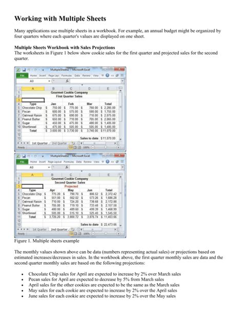 What Is The Use Of Multiple Sheets In A Workbook