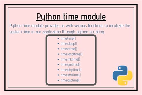 what is the use of time module in python