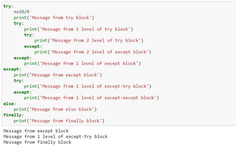 what is the use of try finally block in python