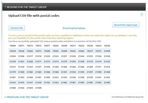 what is the valid format of postal code