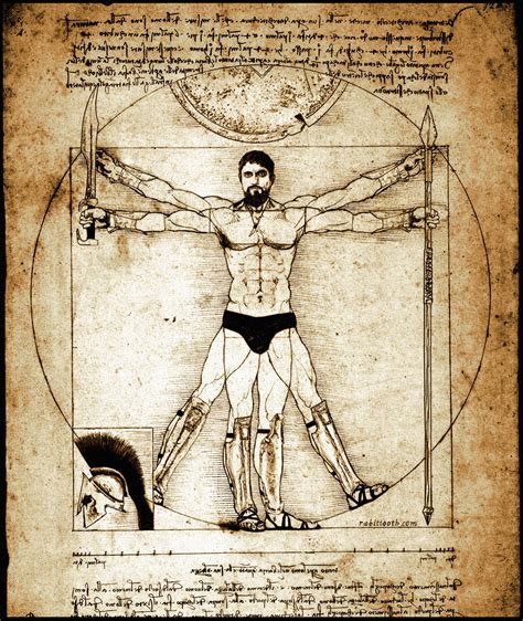 what is the vitruvian man based on