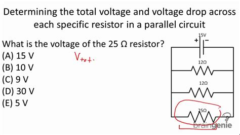 What Is The Voltage Drop In A Parallel Circuit