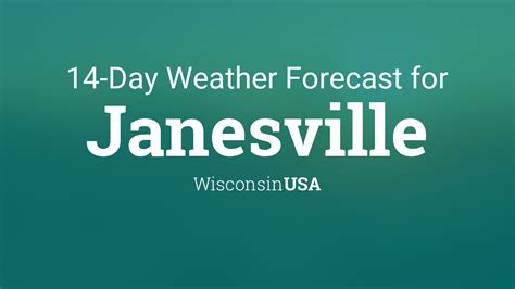 what is the weather today in janesville wi
