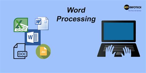 what is the work of word processing software