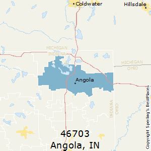 what is the zip code for angola indiana
