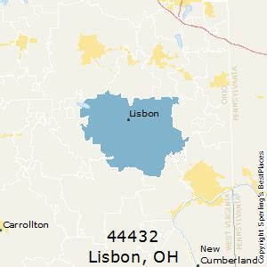what is the zip code for lisbon ohio