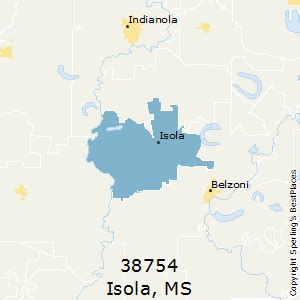 What Is The Zip Code In Isola Ms