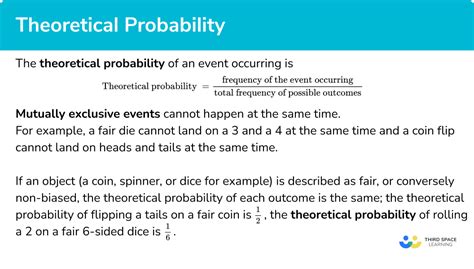 what is theoretical probability in mathematics