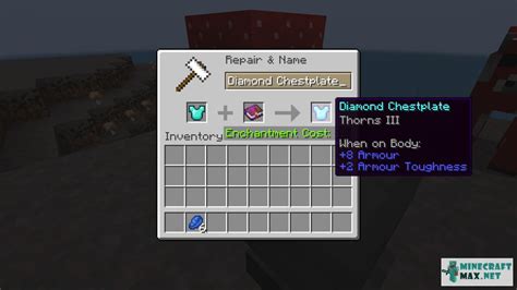 A crown of Thorns Minecraft Thorns enchantment mechanics YouTube