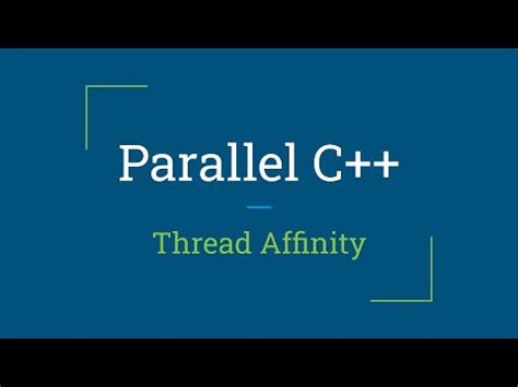 What Is Thread Affinity C#