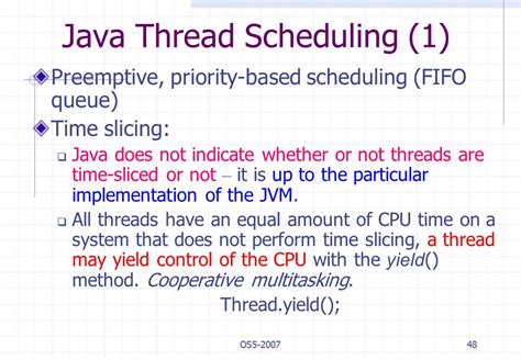 What Is Thread Scheduling Java