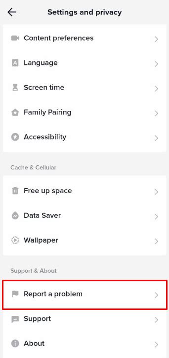 what is tiktok's email to report a problem