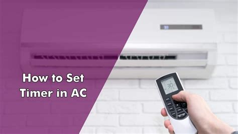 What Is Timer On And Timer Off In Ac